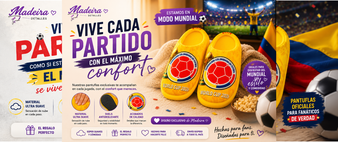 Pantuflas Equipos