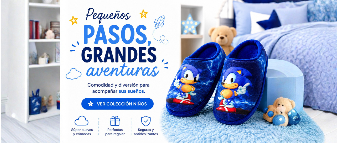 Pantuflas Niños